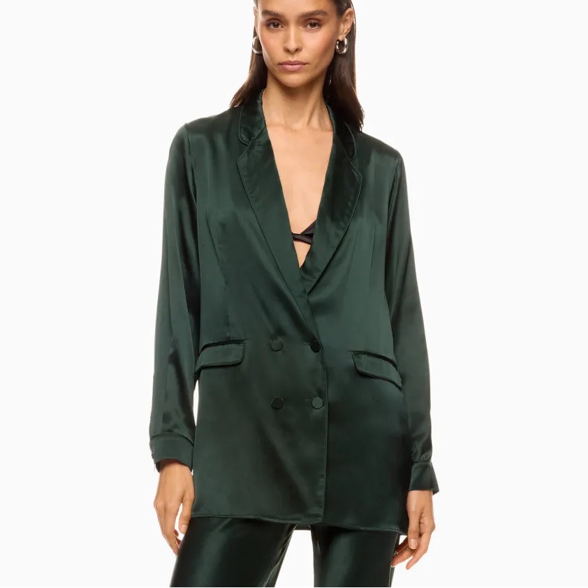 Relaxed Blazer Silk Laundry
